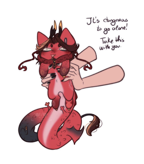 Its Dangerous to go alone!